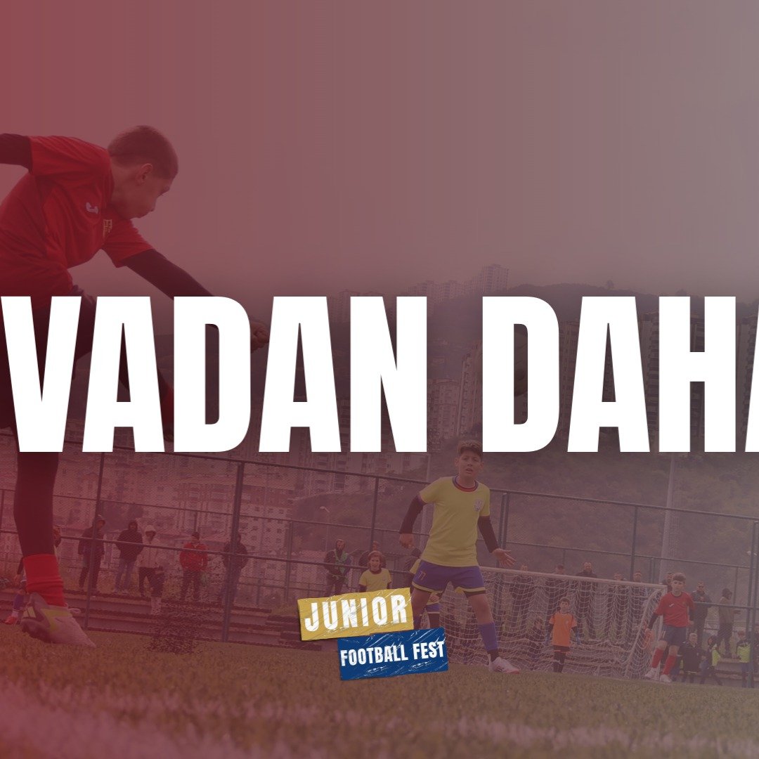 🎉 Junior Football Fest Başlıyor!
2013-2014-2015-2016 yaş gruplarındaki altyapı takımları, 3 gün boyunca kıyasıya maçlar oynayacak, sahada yeteneklerini sergileyecek!🔥
Oyun alanları, etkinlikler ve festival coşkusuyla bir futbol şöleninden çok daha fazlası seni bekliyor! 🏆
📍 Futbolun geleceği burada yazılıyor!