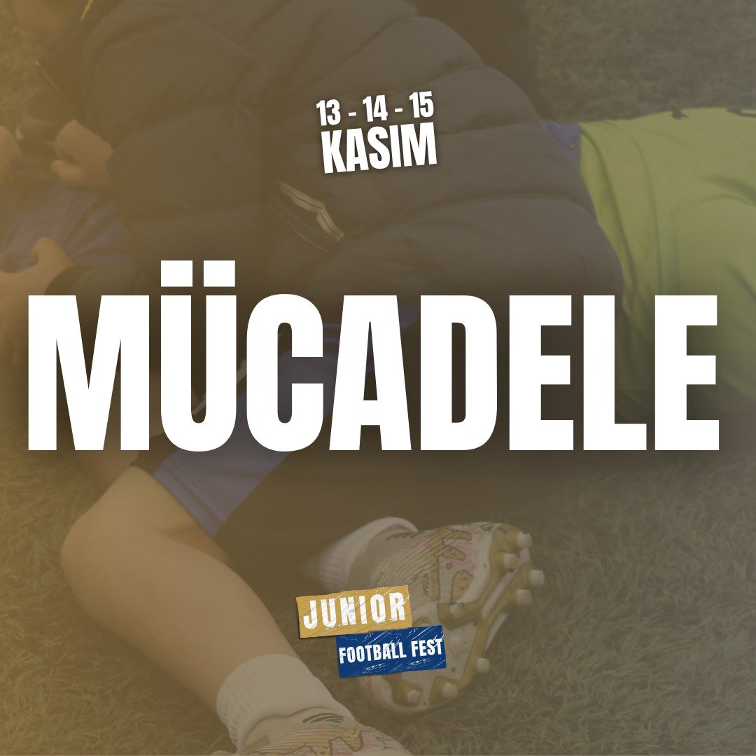 🏆 Azimle başlayan, mücadeleyle büyüyen, başarıyla taçlanan bir yolculuk!
Junior Football Fest, 13-15 Kasım tarihlerinde sahalara yalnızca futbol değil; kararlılık, tutku ve takım ruhu da getiriyor.
✨Bu sadece bir turnuva değil, geleceğin şampiyonlarına atılan ilk adım!
41sn